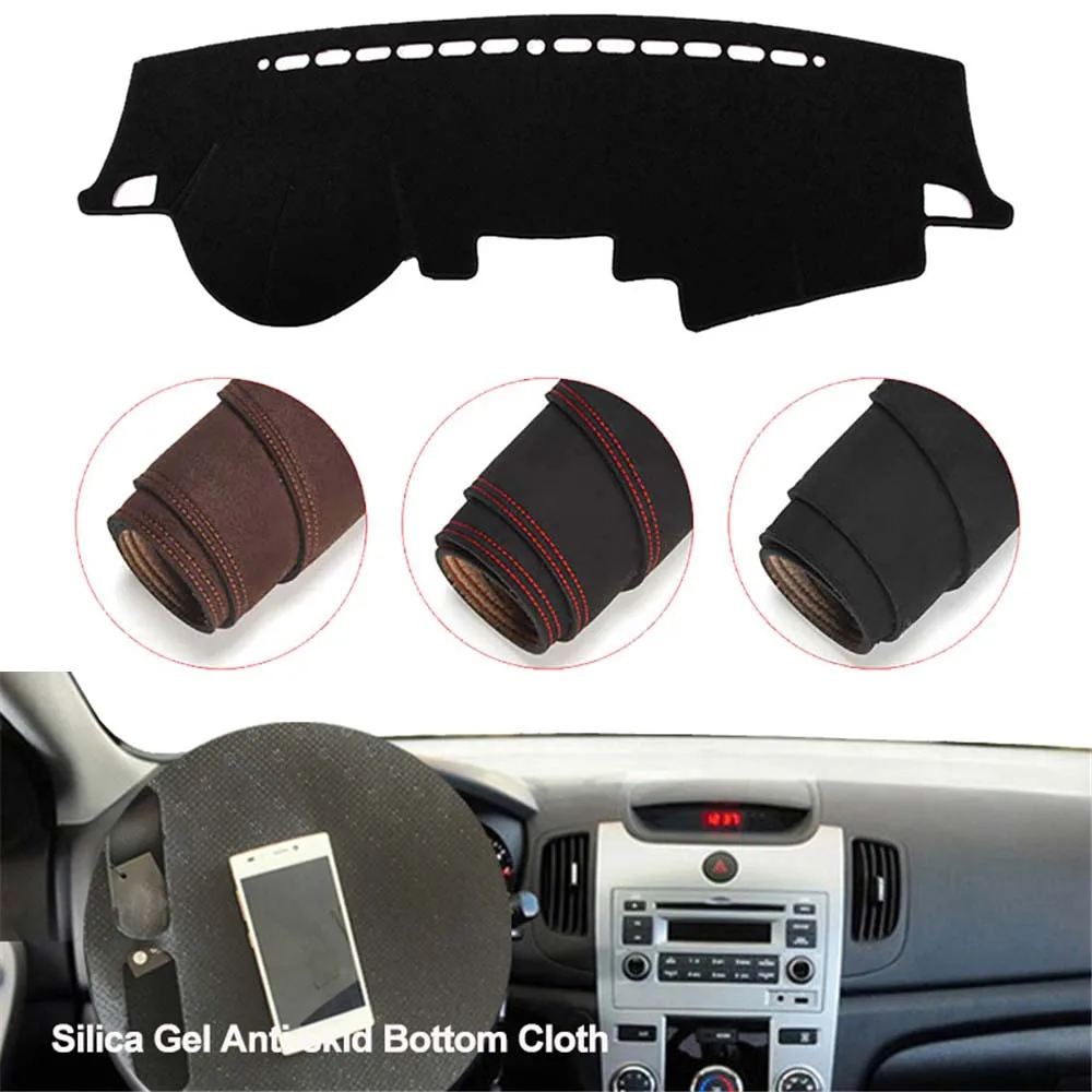 Console Dashboard Suede Mat Protector Sunshield Cover Fit For KIA Forte 2010-2012
Console Dashboard Suede Mat Protector Sunshield Cover Fit For KIA Forte 2010-2012