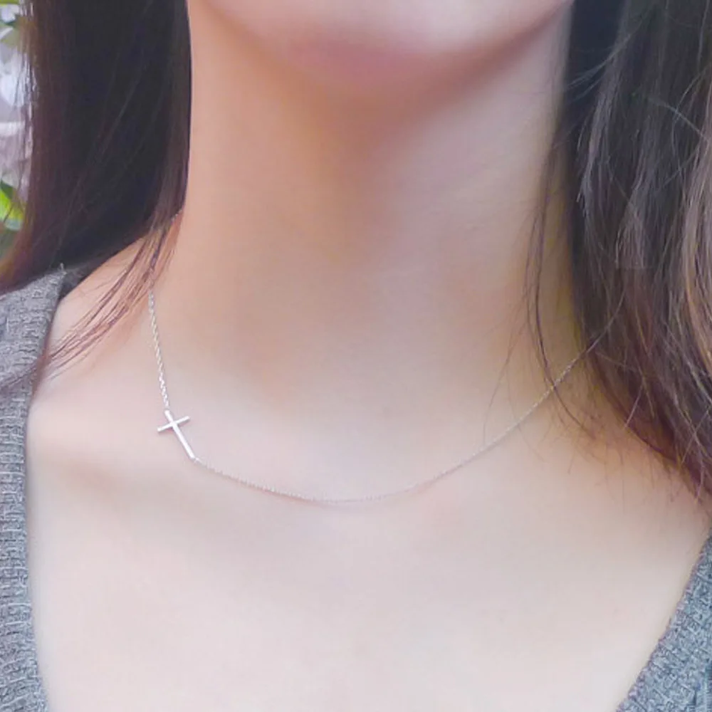 New Cross Choker Chain Necklace Charms Women Gold Silver Clavicle Pendant Statement Necklaces Collares Jewelry
New Cross Choker Chain Necklace Charms Women Gold Silver Clavicle Pendant Statement Necklaces Collares Jewelry