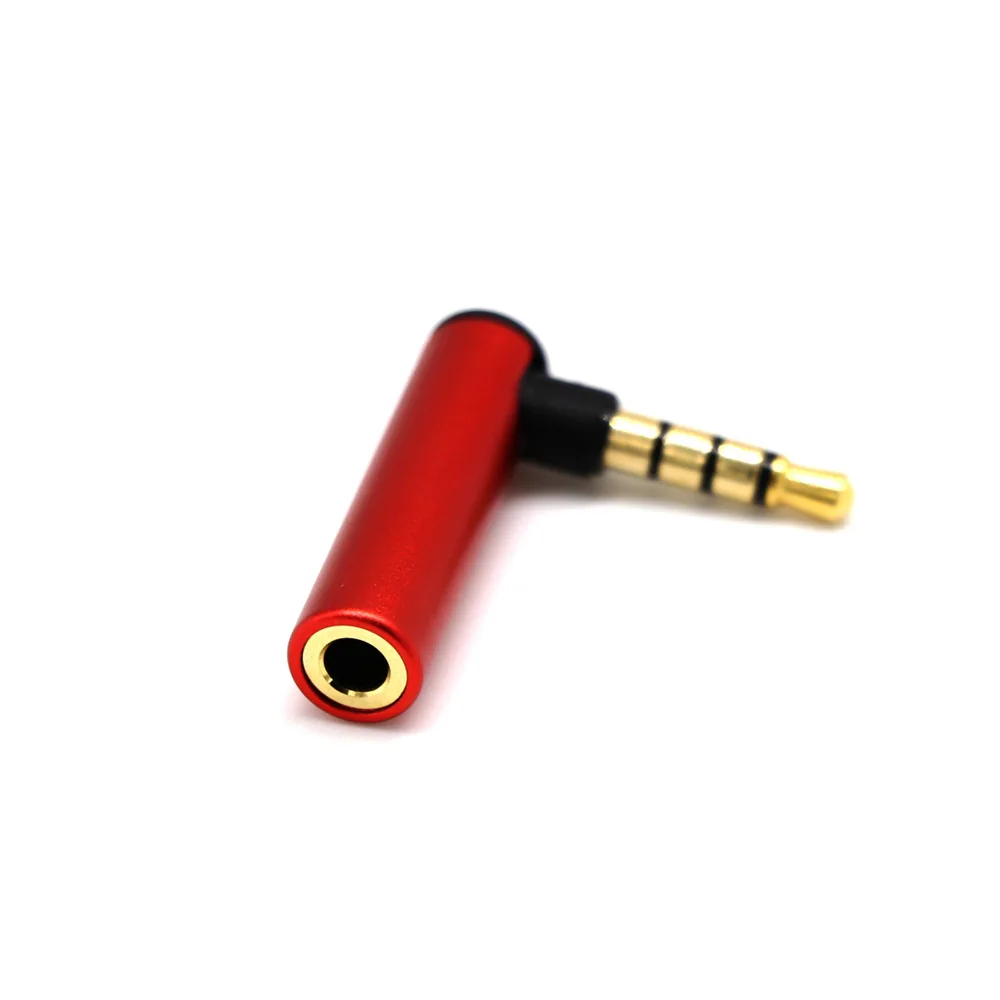 audio cable 90 degree elbow 3.5mm right-angled male Adapter 4 L Headphone Audio conversion Head 3.5 male to mother adapter
audio cable 90 degree elbow 3.5mm right-angled male Adapter 4 L Headphone Audio conversion Head 3.5 male to mother adapter