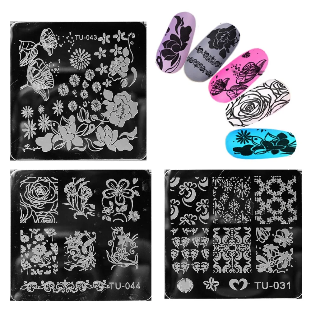 10Pcs/lot Rose Design Nail Stamping Plates Stamp Nail Art Template Manicure Tools Lovely Snowflake Style Nail Decration M14
10Pcs/lot Rose Design Nail Stamping Plates Stamp Nail Art Template Manicure Tools Lovely Snowflake Style Nail Decration M14