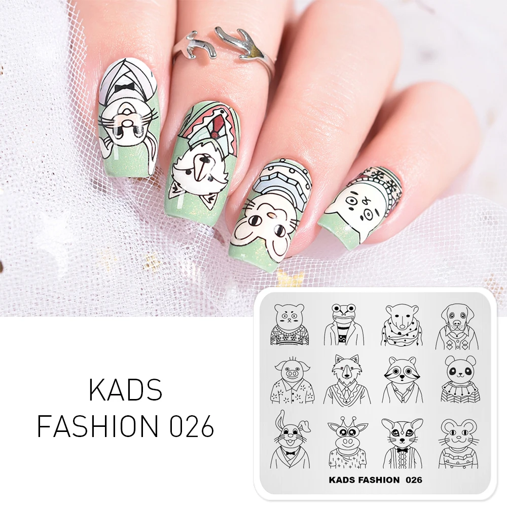 MISSGUOGUO Nail Stamping Plates Stencil for Nails Cute Animals Patterns DIY Nail Designs Stamping Polish Manicure Stamper Nail
MISSGUOGUO Nail Stamping Plates Stencil for Nails Cute Animals Patterns DIY Nail Designs Stamping Polish Manicure Stamper Nail
