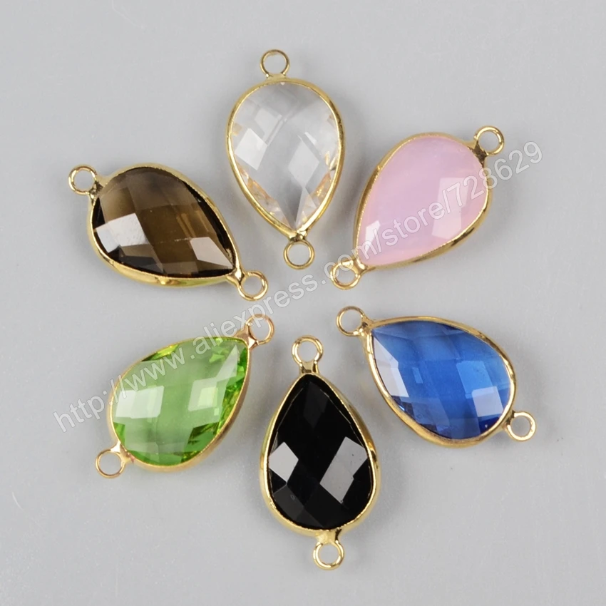 BOROSA 20pcs Druzy Multi-stone Faceted Drop Gold Edge Connector WX064 Drusy Jewelry DIY For Necklace Free Shipping
BOROSA 20pcs Druzy Multi-stone Faceted Drop Gold Edge Connector WX064 Drusy Jewelry DIY For Necklace Free Shipping