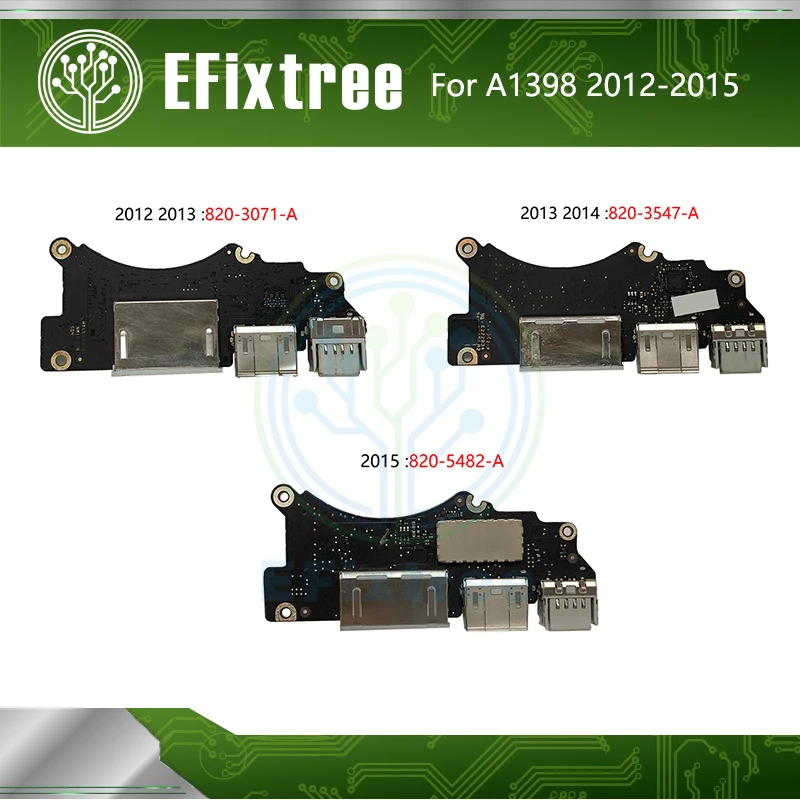 820 5482 A 3547 3071 I/O USB HDMI SD кардридер плата для MacBook Pro Retina 15 "A1398 2012 2015