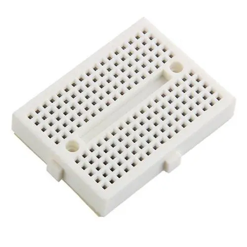 SYB-170 White Mini Solderless Breadboard Prototype Experiment Test Protoboard 170 Tie-Points 35*47*8.5mm
SYB-170 White Mini Solderless Breadboard Prototype Experiment Test Protoboard 170 Tie-Points 35*47*8.5mm