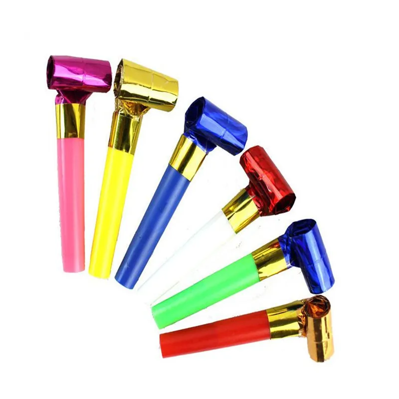 CAMMITEVER 10Pcs Small Colorful Funny Whistles Kids Childrens Birthday Party Blow Blowout Baby Birthday Supplies Toys Gift 17cm
CAMMITEVER 10Pcs Small Colorful Funny Whistles Kids Childrens Birthday Party Blow Blowout Baby Birthday Supplies Toys Gift 17cm