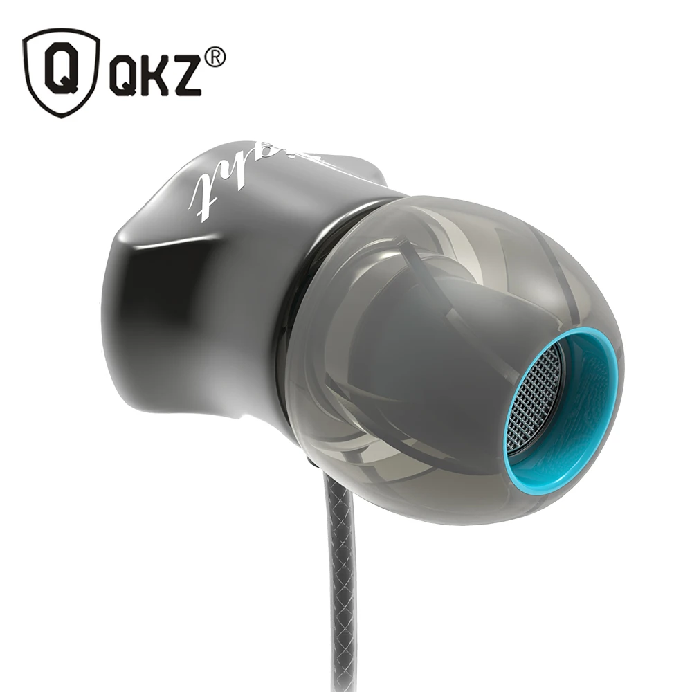 Наушники QKZ X10 из цинкового сплава с шумоподавлением наушники DJ вкладыши HiFi