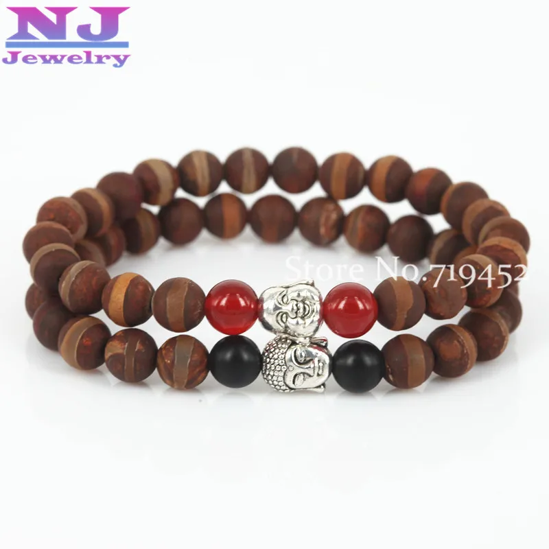 Tibetan Round Striped stone dzi beads Bracelet With Silver Buddha Bracelet Yoga Meditation Bracelet for Men and Women Jewelry
Tibetan Round Striped stone dzi beads Bracelet With Silver Buddha Bracelet Yoga Meditation Bracelet for Men and Women Jewelry