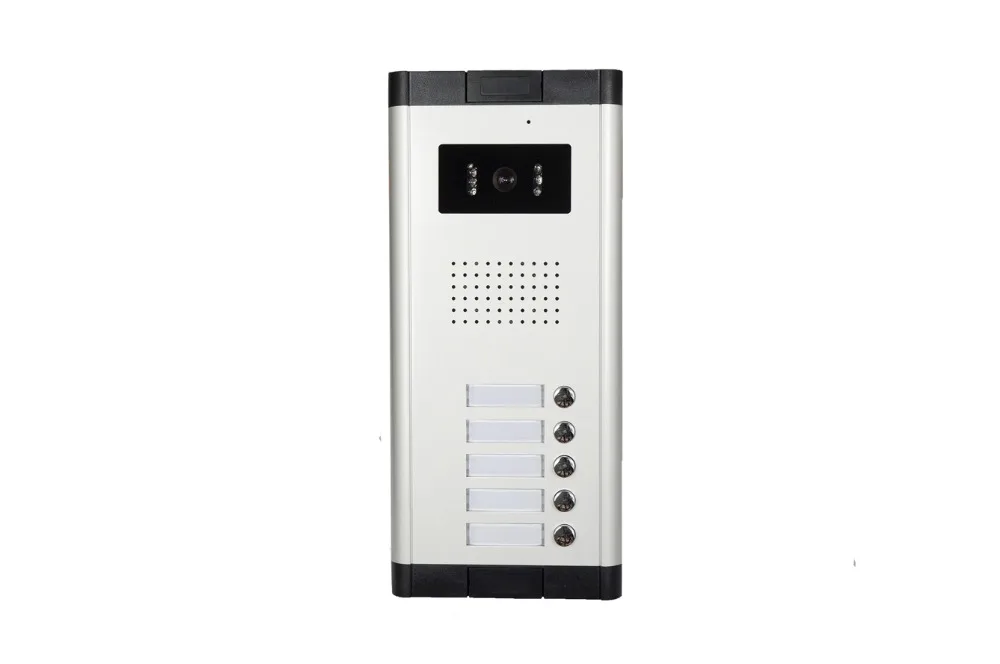 YobangSecurity 5 Units Apartment Intercom Wired 7" Video Door Phone Video Door Entry System Intercom Doorbell Home Security Kit
YobangSecurity 5 Units Apartment Intercom Wired 7" Video Door Phone Video Door Entry System Intercom Doorbell Home Security Kit