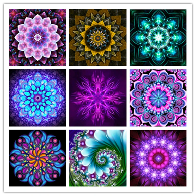 5D DIY Full Diamond Embroidery Beautiful Colorful Flower Fantasy Mandala Diamond Painting Cross Stitch Mosaic Decoration WG907
5D DIY Full Diamond Embroidery Beautiful Colorful Flower Fantasy Mandala Diamond Painting Cross Stitch Mosaic Decoration WG907