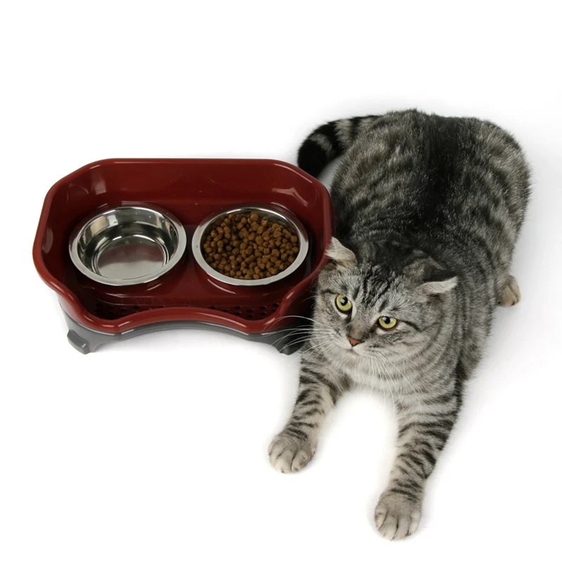 Dog Double Bowl Feeder Stainless Steel Travel Feeding Feeder Water Bowl For Pet Dog Cat Puppy Food Bowl Water Dish
Dog Double Bowl Feeder Stainless Steel Travel Feeding Feeder Water Bowl For Pet Dog Cat Puppy Food Bowl Water Dish