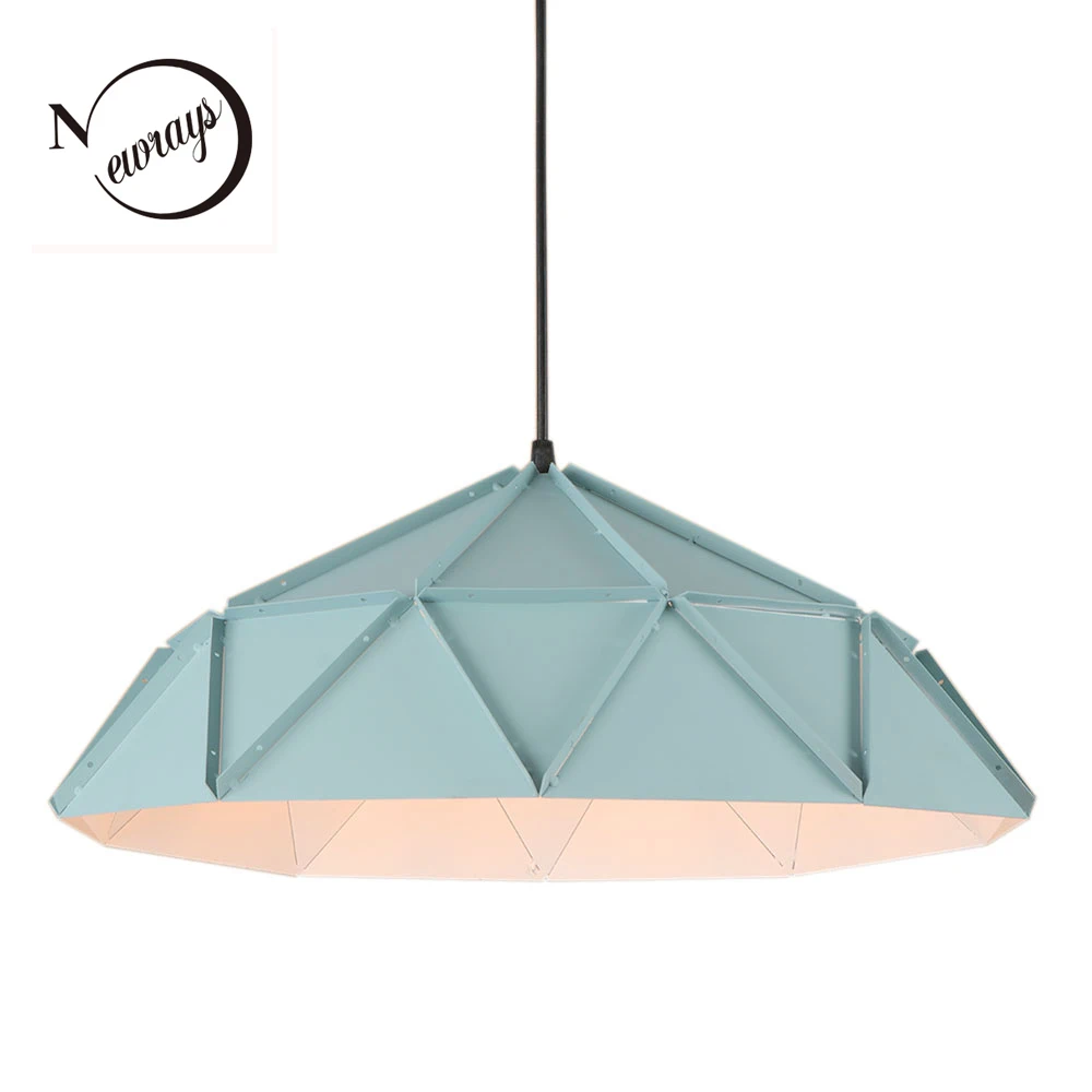 Industrial creative blue iron pendant light LED E27 loft modern painted hanging lamp for parlor restaurant study office bedroom
Industrial creative blue iron pendant light LED E27 loft modern painted hanging lamp for parlor restaurant study office bedroom