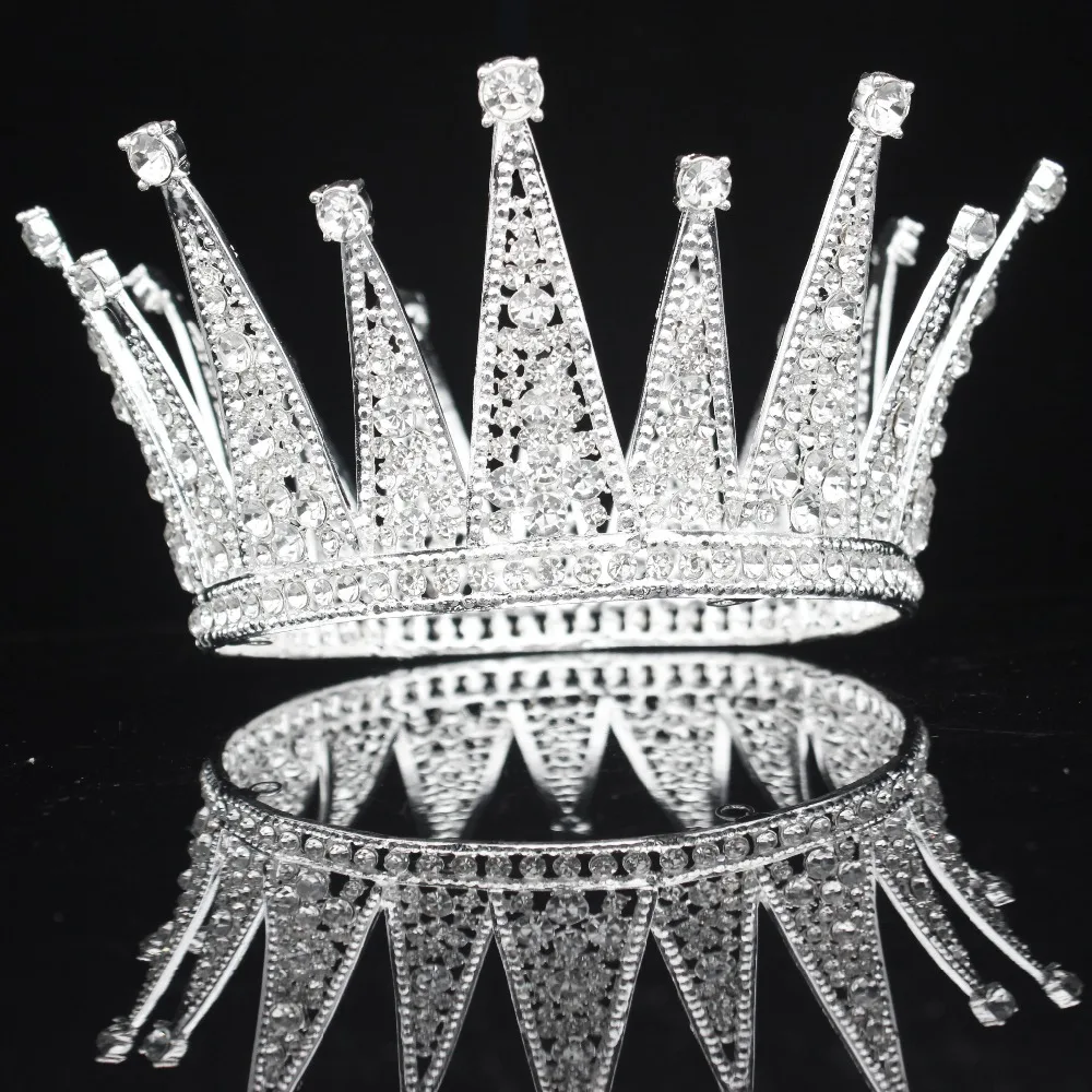 Vintage Baroque Queen King Bridal Tiara Crown Women Pageant Prom Hair Ornaments Bride Headpiece Wedding Hair Jewelry Accessories
Vintage Baroque Queen King Bridal Tiara Crown Women Pageant Prom Hair Ornaments Bride Headpiece Wedding Hair Jewelry Accessories