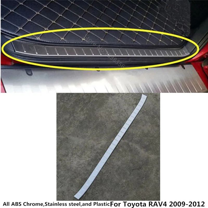 Car Body Stainless Steel Inner Rear Trunk Bumper Trim Plate Lamp Frame Threshold Pedal 1pcs For Toyota RAV4 2009 2010 2011 2012
Car Body Stainless Steel Inner Rear Trunk Bumper Trim Plate Lamp Frame Threshold Pedal 1pcs For Toyota RAV4 2009 2010 2011 2012