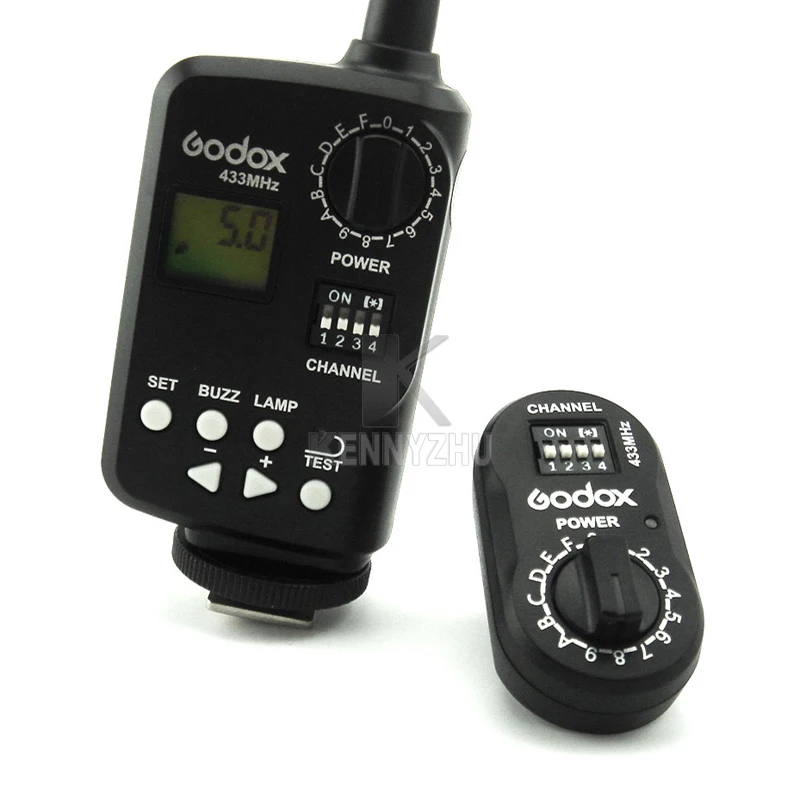 Godox FT-16 передатчик + 3x приемник беспроводной студийный стробоскоп вспышка триггер