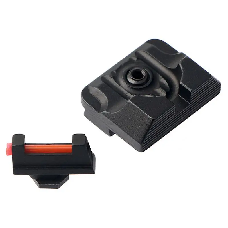 Tactical Fiber Optic Front Sight / Rear Combat Handgun Glock Airsoft Sights Black For standard models Hunting Accessories
Tactical Fiber Optic Front Sight / Rear Combat Handgun Glock Airsoft Sights Black For standard models Hunting Accessories