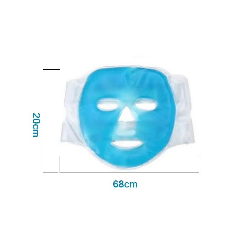 1 шт. холодная гелевая маска для лица ледяной компресс Синяя Маска всего