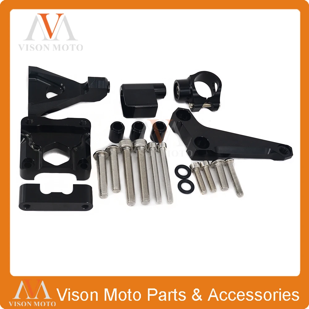 CNC Steering Damper Set Stabilizer With Bracket Mounting Assemblly For KAWASAKI Z250 Z300 Z 250 Z 300 2015 2016 15 16
CNC Steering Damper Set Stabilizer With Bracket Mounting Assemblly For KAWASAKI Z250 Z300 Z 250 Z 300 2015 2016 15 16