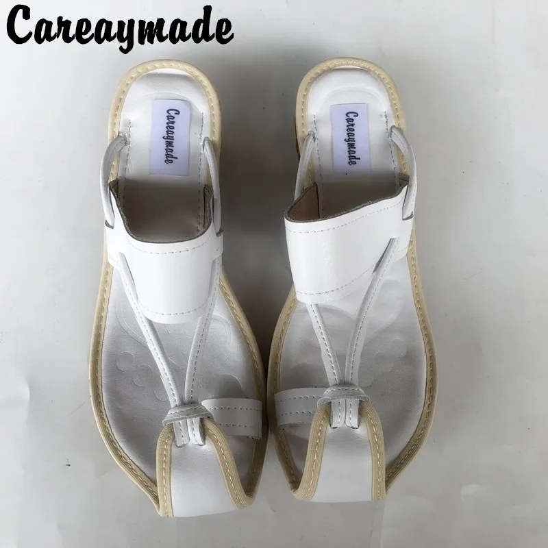 Careaymade-Новая Летняя обувь из натуральной кожи, в стиле ретро, в стиле девушки Мори, женские Тапочки
Careaymade-Новая Летняя обувь из натуральной кожи, в стиле ретро, в стиле девушки Мори, женские Тапочки
