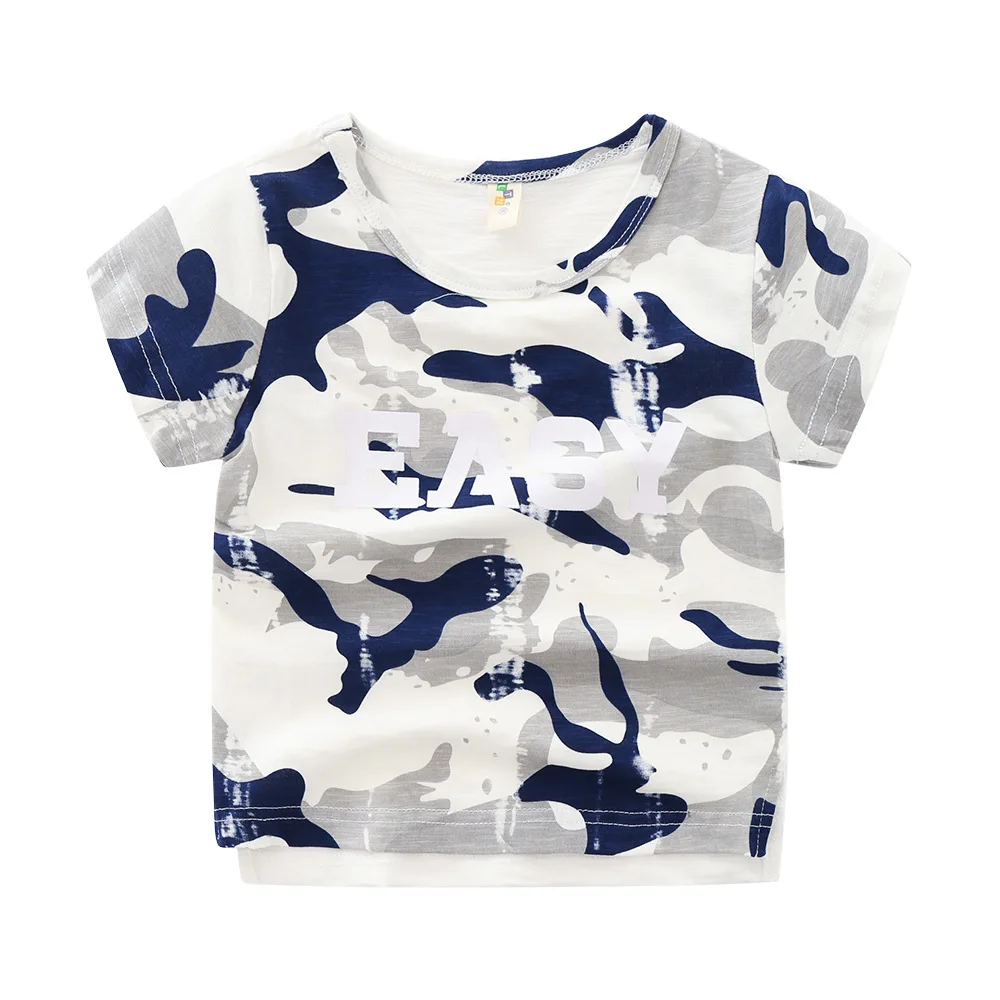 High-quality Brand Summer boy girl Camouflage t-shirt 100% Cotton Kid Clothes toddler casual Tees Children clothing Printing top
High-quality Brand Summer boy girl Camouflage t-shirt 100% Cotton Kid Clothes toddler casual Tees Children clothing Printing top
