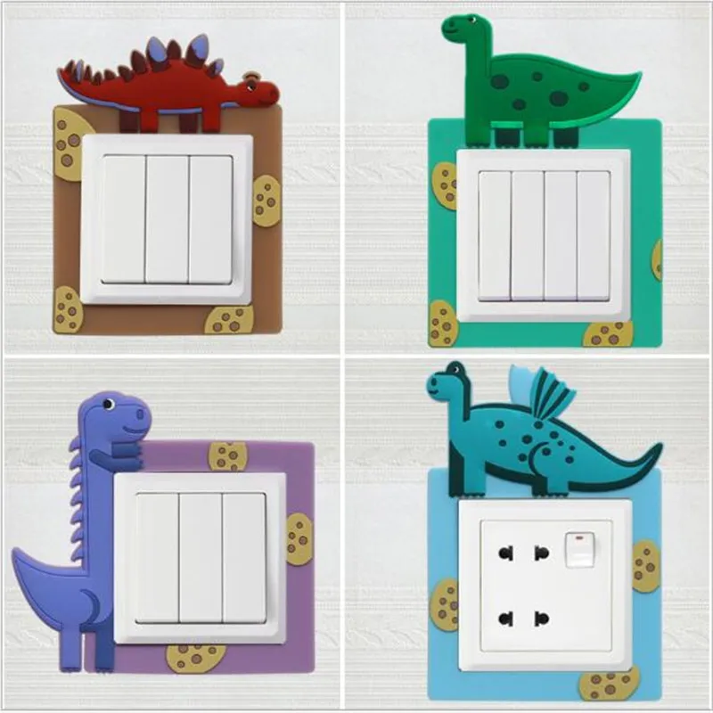 1PCS Cartoons Dinosaur Luminous Switch Wall Stickers For Kidsroom Cover Living Room Socket Light Decoration Set
1PCS Cartoons Dinosaur Luminous Switch Wall Stickers For Kidsroom Cover Living Room Socket Light Decoration Set