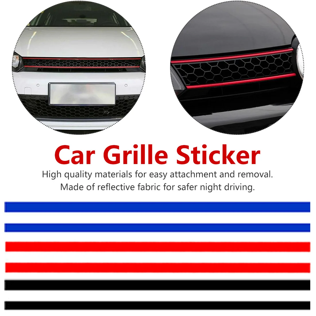 Car grille sticker decorated for Volkswagen Golf 6 7 red/blue/black stickers reflective stickers Auto parts
Car grille sticker decorated for Volkswagen Golf 6 7 red/blue/black stickers reflective stickers Auto parts