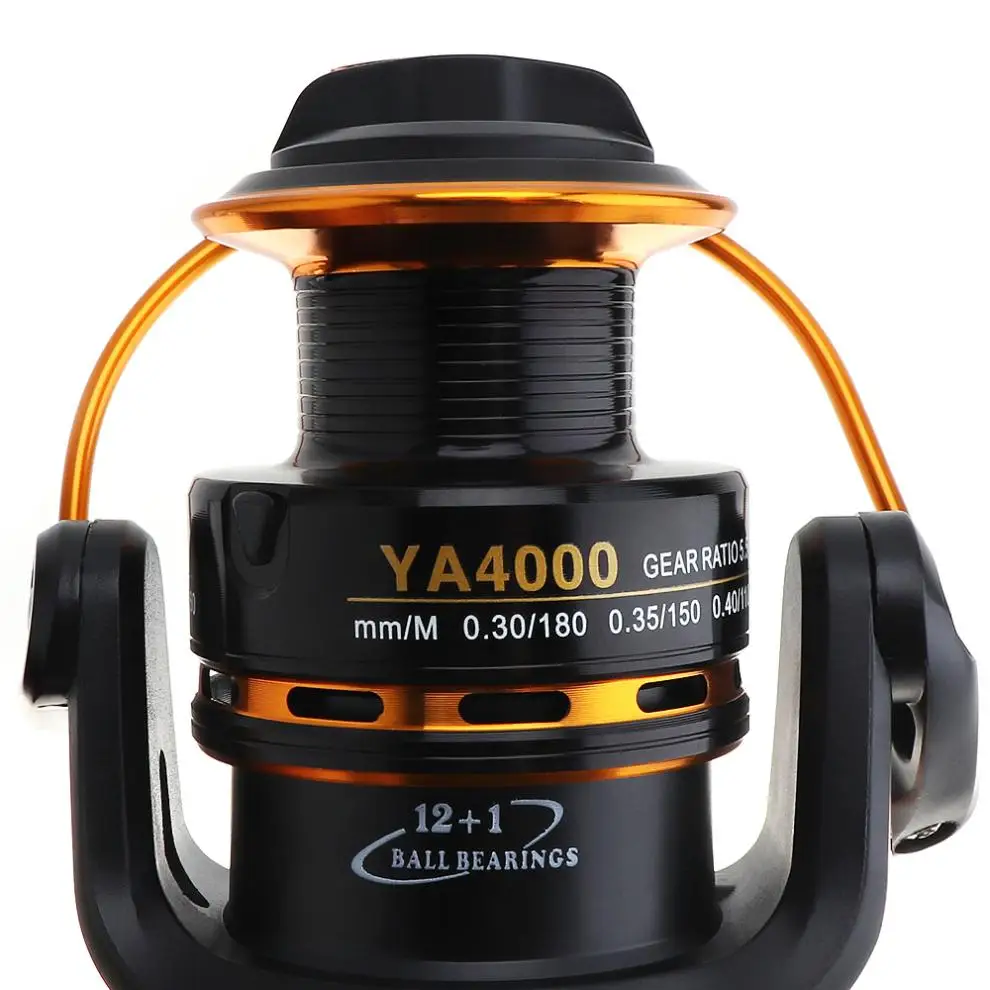 4000 Series Metal Spinning Fishing Reel Gapless 12+1BB Left Right Hand Carp Fishing Reel Wheel for Ocean Boat Fishing Tackle
4000 Series Metal Spinning Fishing Reel Gapless 12+1BB Left Right Hand Carp Fishing Reel Wheel for Ocean Boat Fishing Tackle