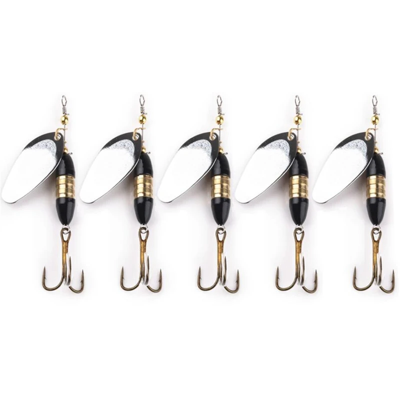 1 PCS Metal Spinner Lures 6cm/18g Spoon Lure Metal Fishing Bait Bass Hard Bait Hooks Rotating Sequins Fishing Tackle
1 PCS Metal Spinner Lures 6cm/18g Spoon Lure Metal Fishing Bait Bass Hard Bait Hooks Rotating Sequins Fishing Tackle