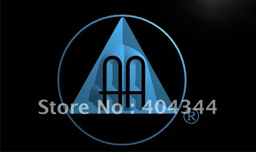 LE221- Alcoholics Anonymous AA LED Neon Light Sign