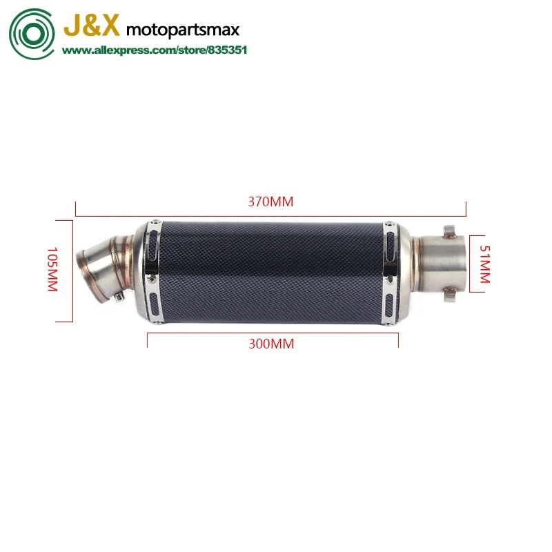 Motorcycle Exhaust Muffler Pipe Link Pipe Carbon Fiber Exhaust Slip on Escape FOR HONDA NC700 NC750 NC750X 2012-2017
Motorcycle Exhaust Muffler Pipe Link Pipe Carbon Fiber Exhaust Slip on Escape FOR HONDA NC700 NC750 NC750X 2012-2017