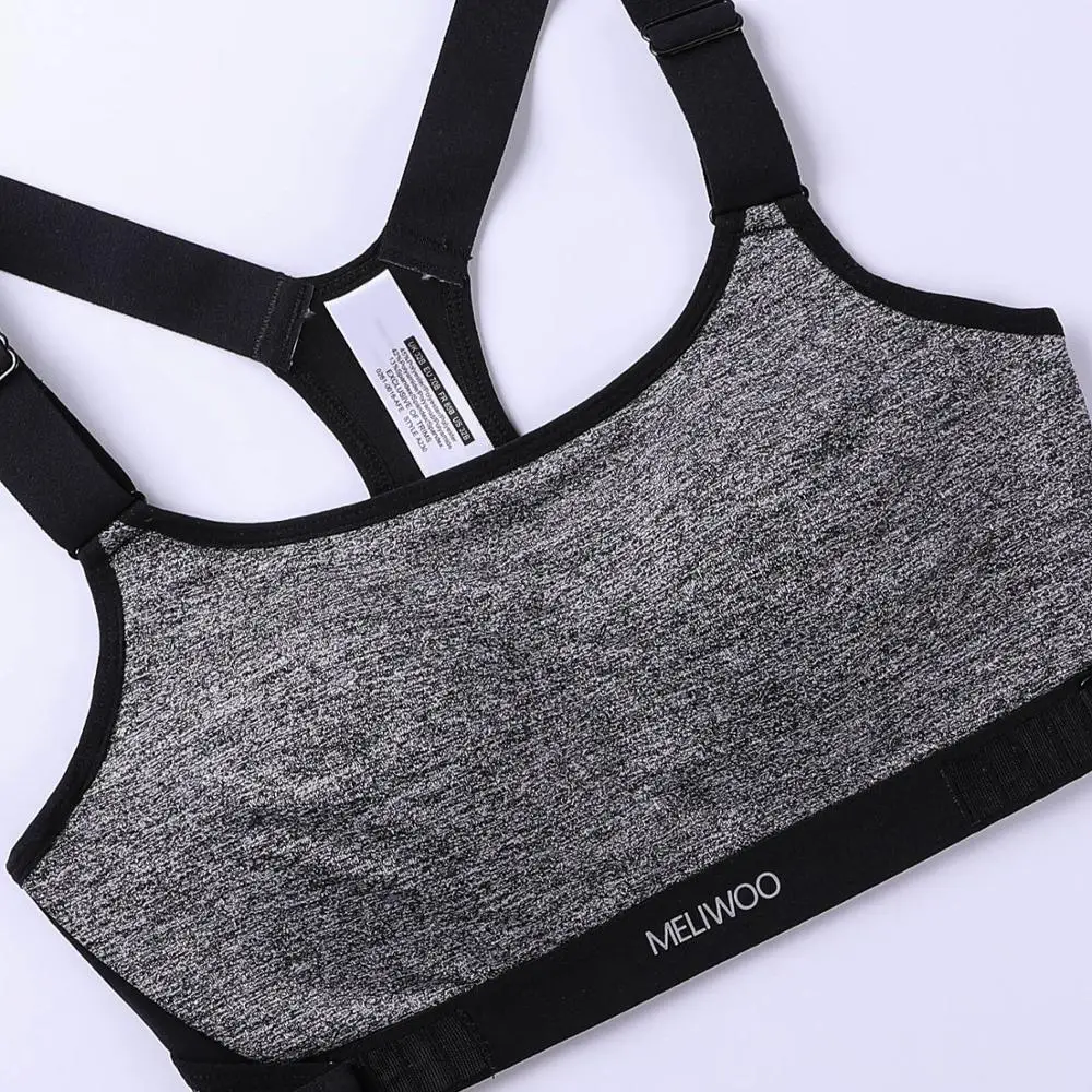 Women's Full Coverage Wirefree Padded Racerback High Impact Sports Bra B C D DD E
Women's Full Coverage Wirefree Padded Racerback High Impact Sports Bra B C D DD E