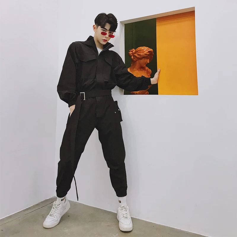 S-6XL!!Spring 2019 dark dark hair stylist multi-pocket hooded jacket suit hipster junior cargo pants jumpsuit.
S-6XL!!Spring 2019 dark dark hair stylist multi-pocket hooded jacket suit hipster junior cargo pants jumpsuit.