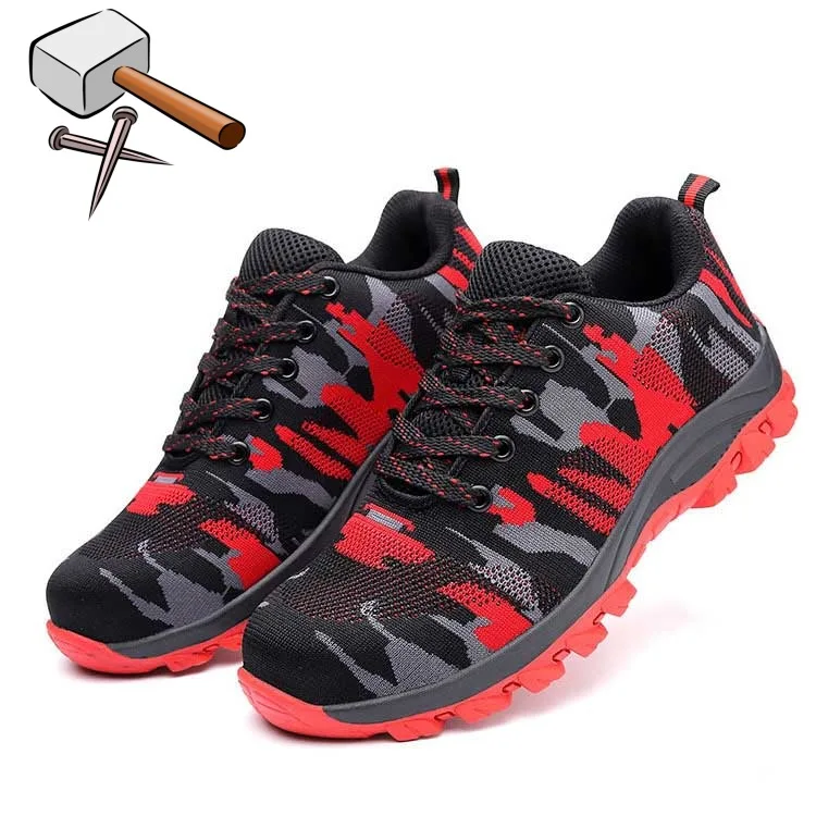 Construction Men's Outdoor Plus Size Steel Toe Cap Work Boots Shoes Men Camouflage Puncture Proof Safety Shoes Breathable
Construction Men's Outdoor Plus Size Steel Toe Cap Work Boots Shoes Men Camouflage Puncture Proof Safety Shoes Breathable