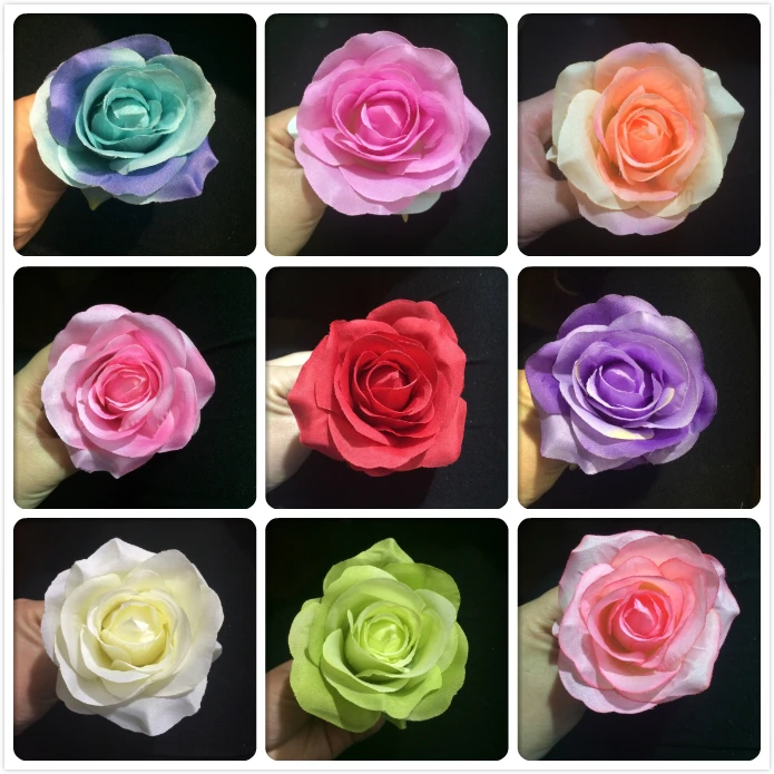 Hot sale 10PCS 9CM artificial multicolor roses Silk Flower Heads DIY Wedding Home Decoration Accessories& Party Supplies Hd010
Hot sale 10PCS 9CM artificial multicolor roses Silk Flower Heads DIY Wedding Home Decoration Accessories& Party Supplies Hd010