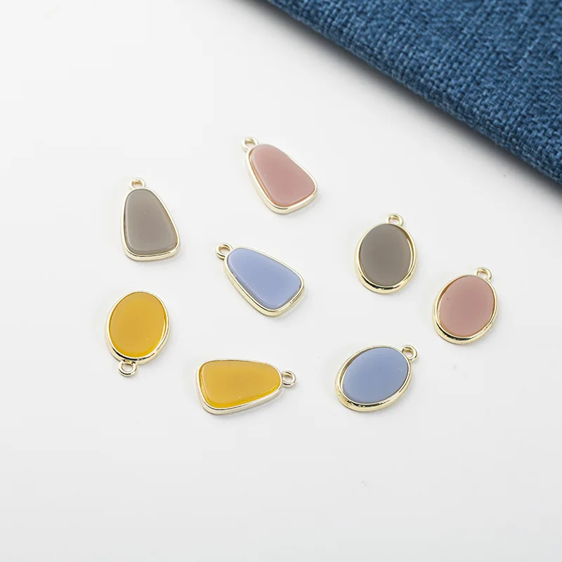 50pcs/lot 14*24MM 16*24MM Alloy Material Resin Oval Shape charm Geometry pendants charms for diy jewelry making Wholesale
50pcs/lot 14*24MM 16*24MM Alloy Material Resin Oval Shape charm Geometry pendants charms for diy jewelry making Wholesale
