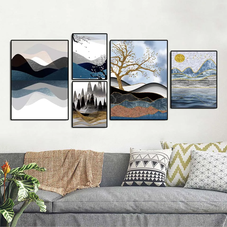 Vinsonloud Home Decoration Poster Prints Wall Art Canvas Spray Painting Picture Oil Unframed Drawings Abstract zen mountains
Vinsonloud Home Decoration Poster Prints Wall Art Canvas Spray Painting Picture Oil Unframed Drawings Abstract zen mountains