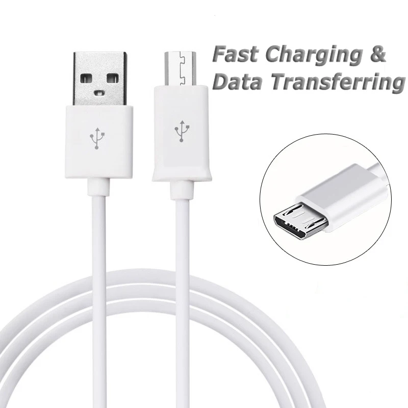 Для зарядного устройства Android кабель Micro USB Microusb Быстрая зарядка для передачи