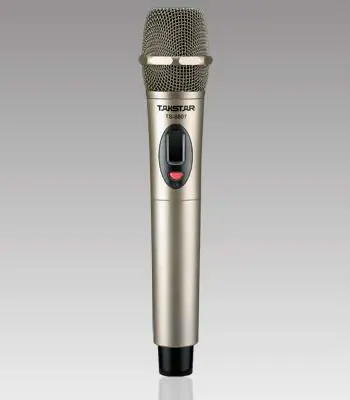Горячая продажа бутик UHF Беспроводной Takstar TS 8807 одиночный ручной настраиваемый