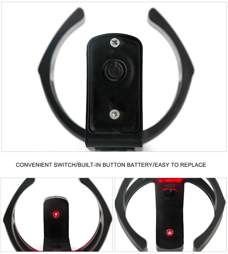 WEST BIKING Bicycle Bottle Cage With Light 3 Flashinght Modes ABS Material MTB Road Bike Water Bottle Holder Cycling Bottle Cage
WEST BIKING Bicycle Bottle Cage With Light 3 Flashinght Modes ABS Material MTB Road Bike Water Bottle Holder Cycling Bottle Cage