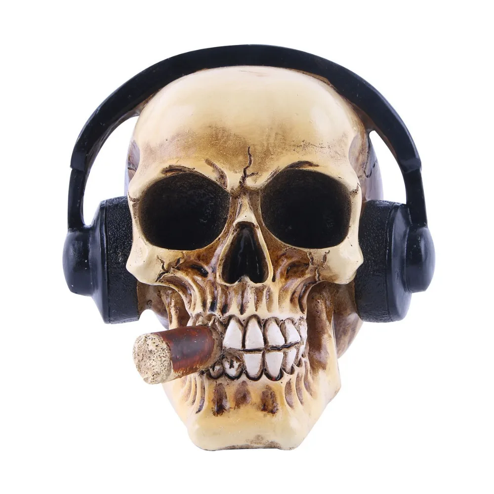 MRZOOT Resin Craft Statues For Decoration Skull Wearing Headphones Music Bar Decoration Creative Skull
MRZOOT Resin Craft Statues For Decoration Skull Wearing Headphones Music Bar Decoration Creative Skull
