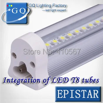 

25pcs/lot T8 LED tube light integration tube led daylight sunlight lamps lights 2835 chip lamp 10W 15W 18W 20W 21W 22W 25W