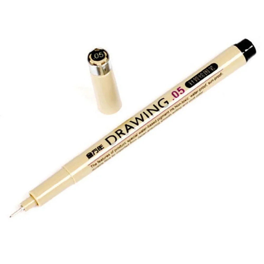 Professional Pigma Art Marker Pen For Drawing Sketch Archival Black Ink Brush Stationery Animation Art supplies
Professional Pigma Art Marker Pen For Drawing Sketch Archival Black Ink Brush Stationery Animation Art supplies