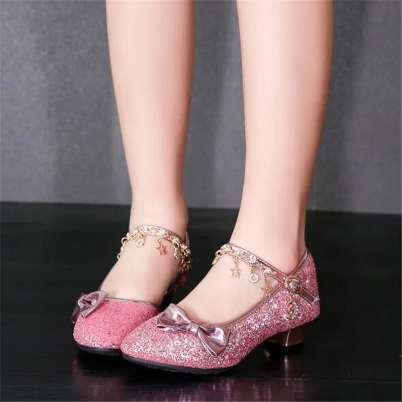 New Spring/Autumn Children High-heeled Butterfly-knot Princess Girls Leather Shoes Kids Toddler Baby Crystal Shoes 02
New Spring/Autumn Children High-heeled Butterfly-knot Princess Girls Leather Shoes Kids Toddler Baby Crystal Shoes 02