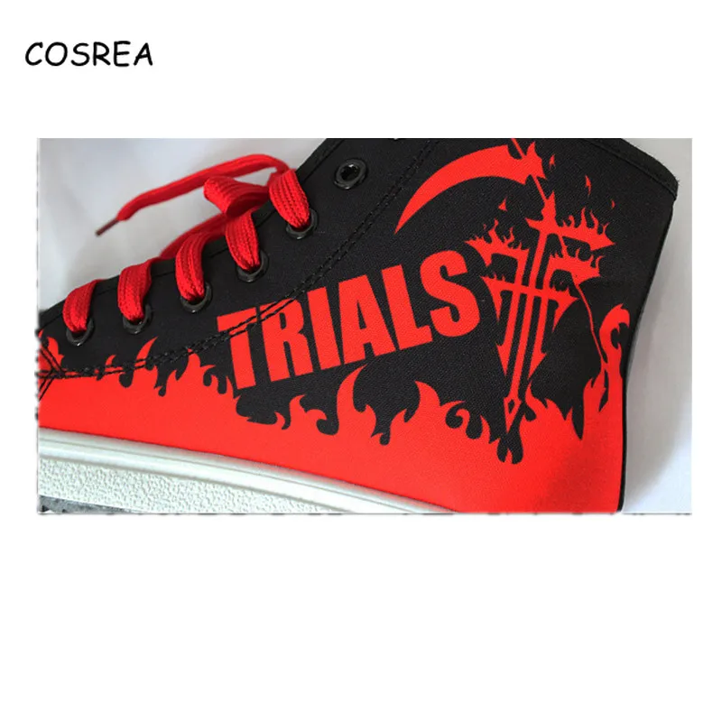 FFF Group Red Black Canvas Shoes High Walking Sport Shoes Men Women Casual Cosplay Costumes
FFF Group Red Black Canvas Shoes High Walking Sport Shoes Men Women Casual Cosplay Costumes