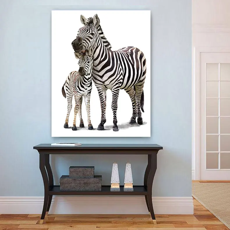 Embelish Hot Selling Two Zebras Lovely Animals Watercolor Wall Pictures Modern Home Decor HD Canvas Oil Painting Bedroom Posters
Embelish Hot Selling Two Zebras Lovely Animals Watercolor Wall Pictures Modern Home Decor HD Canvas Oil Painting Bedroom Posters