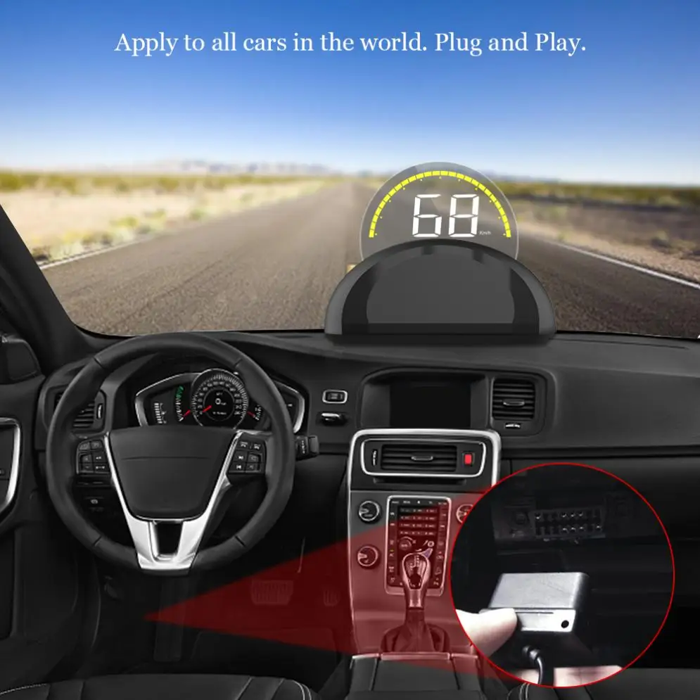 Universal Durable 3.5 Inch C700 Car HD Intelligent Head Up Display with Two Mode Display for Automobile
Universal Durable 3.5 Inch C700 Car HD Intelligent Head Up Display with Two Mode Display for Automobile