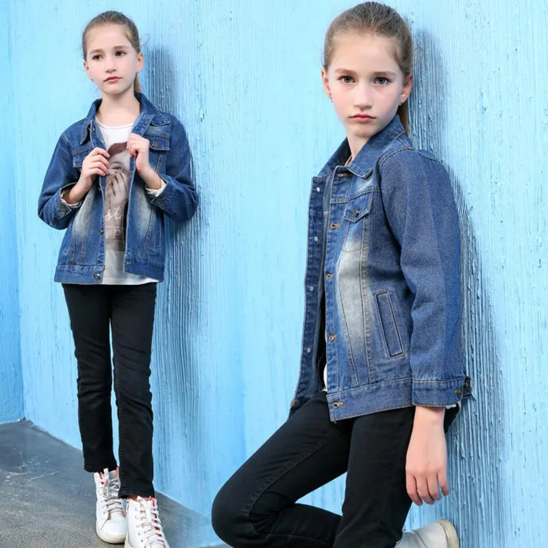 3-13Years Girls Denim Jackets Coats 2021 Autumn Fashion Children Outwear Coat Little Girl Design Girls Kids Jeans Jacket
3-13Years Girls Denim Jackets Coats 2021 Autumn Fashion Children Outwear Coat Little Girl Design Girls Kids Jeans Jacket