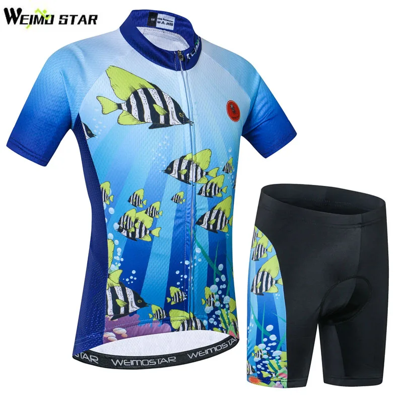Kids Cycling Jersey Set Summer Children Bicycle Clothes Padded Cartoon Clothing Breathable Bike Clothing Boy Girl Sport Wear
Kids Cycling Jersey Set Summer Children Bicycle Clothes Padded Cartoon Clothing Breathable Bike Clothing Boy Girl Sport Wear