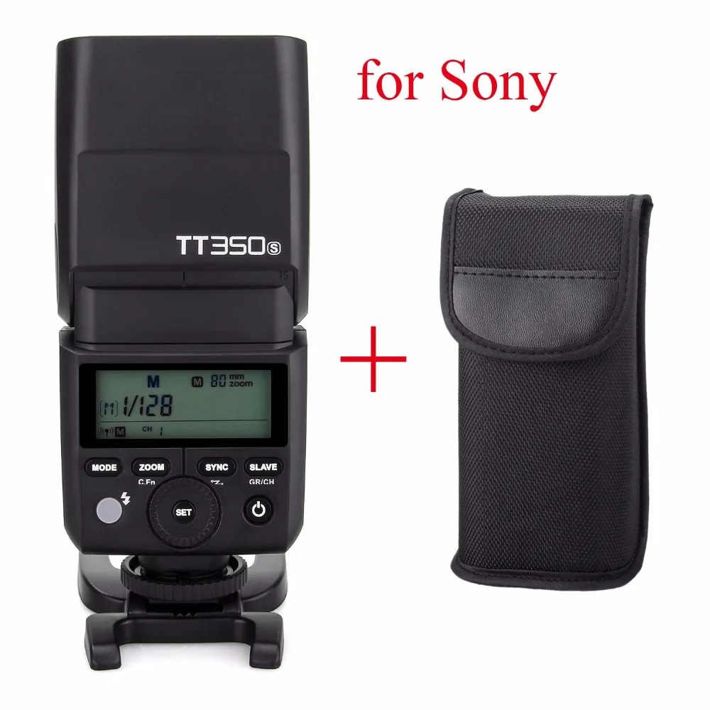 Godox TT350S Speedlite 2.4G HSS TTL GN36 Wireless Flash for Sony A7 A7R A7S A7 II A7S II A6300 A6000 Mirrorless DSLR Camera
Godox TT350S Speedlite 2.4G HSS TTL GN36 Wireless Flash for Sony A7 A7R A7S A7 II A7S II A6300 A6000 Mirrorless DSLR Camera
