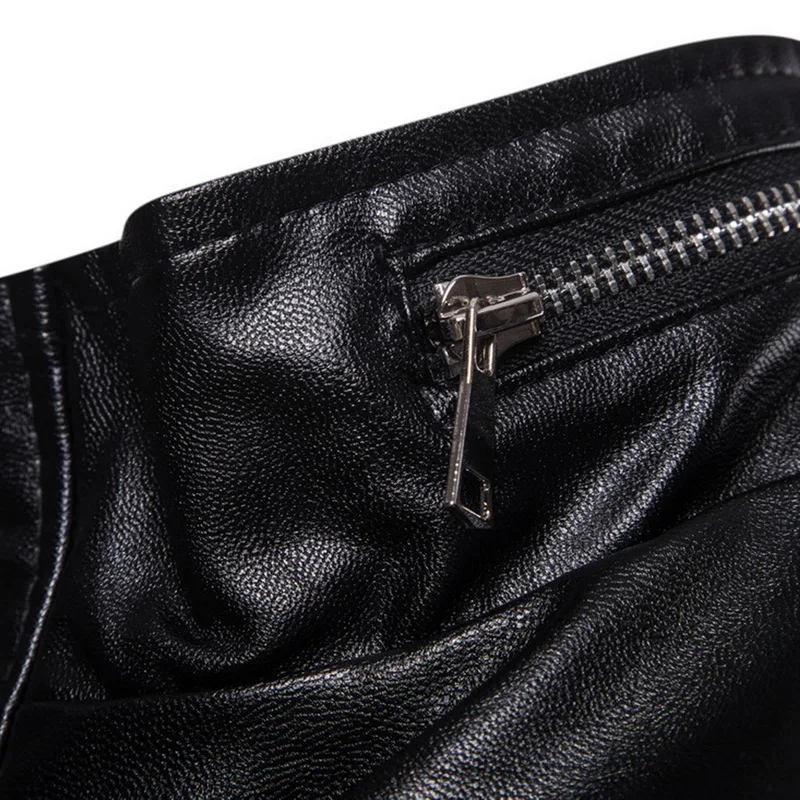 Vogue New Autumn Motorcycle Leather Jacket Men Long Windbreaker Coat High Quality PU Leather Jacket Male Multi-Pocket Leather
Vogue New Autumn Motorcycle Leather Jacket Men Long Windbreaker Coat High Quality PU Leather Jacket Male Multi-Pocket Leather