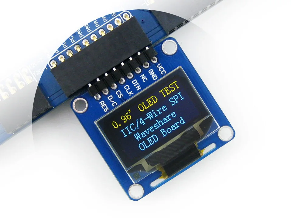 10pcs/lot 0.96inch OLED (A) Display 128*64 Pixel I2C IIC SPI Curved/horizontal Pinheader SSD1306 Controller
10pcs/lot 0.96inch OLED (A) Display 128*64 Pixel I2C IIC SPI Curved/horizontal Pinheader SSD1306 Controller